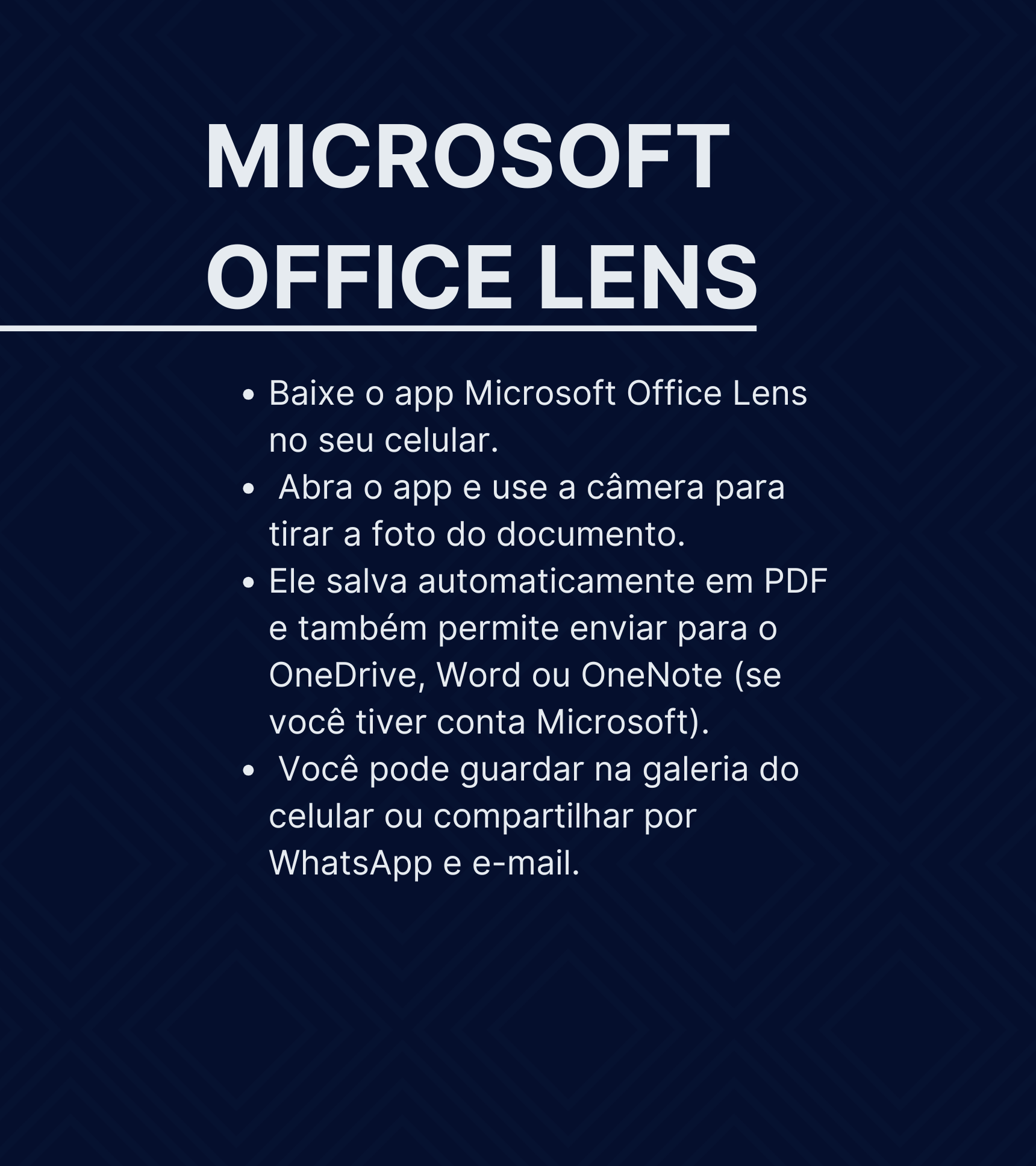 MICROSOFT OFFICE LENS